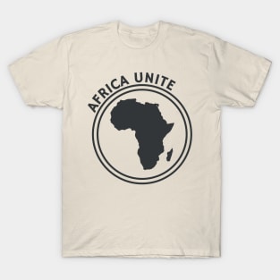 Africa Unite Black T-Shirt